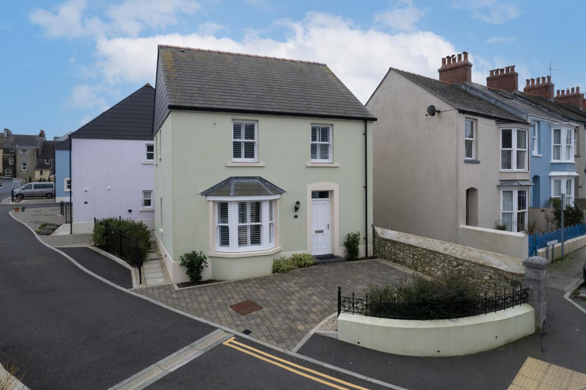 Cottage Mews - Seaside Cottage Parking Terrace Tenby Luaran gambar